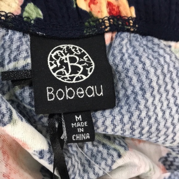 Bobeau Asymmetrical Ruffle Hem Midi Skirt - Picture 5 of 6